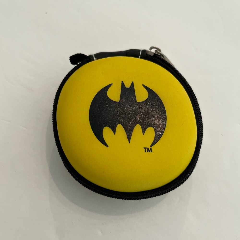 Batman Zip Around Case for Earphones Headphones Earbuds